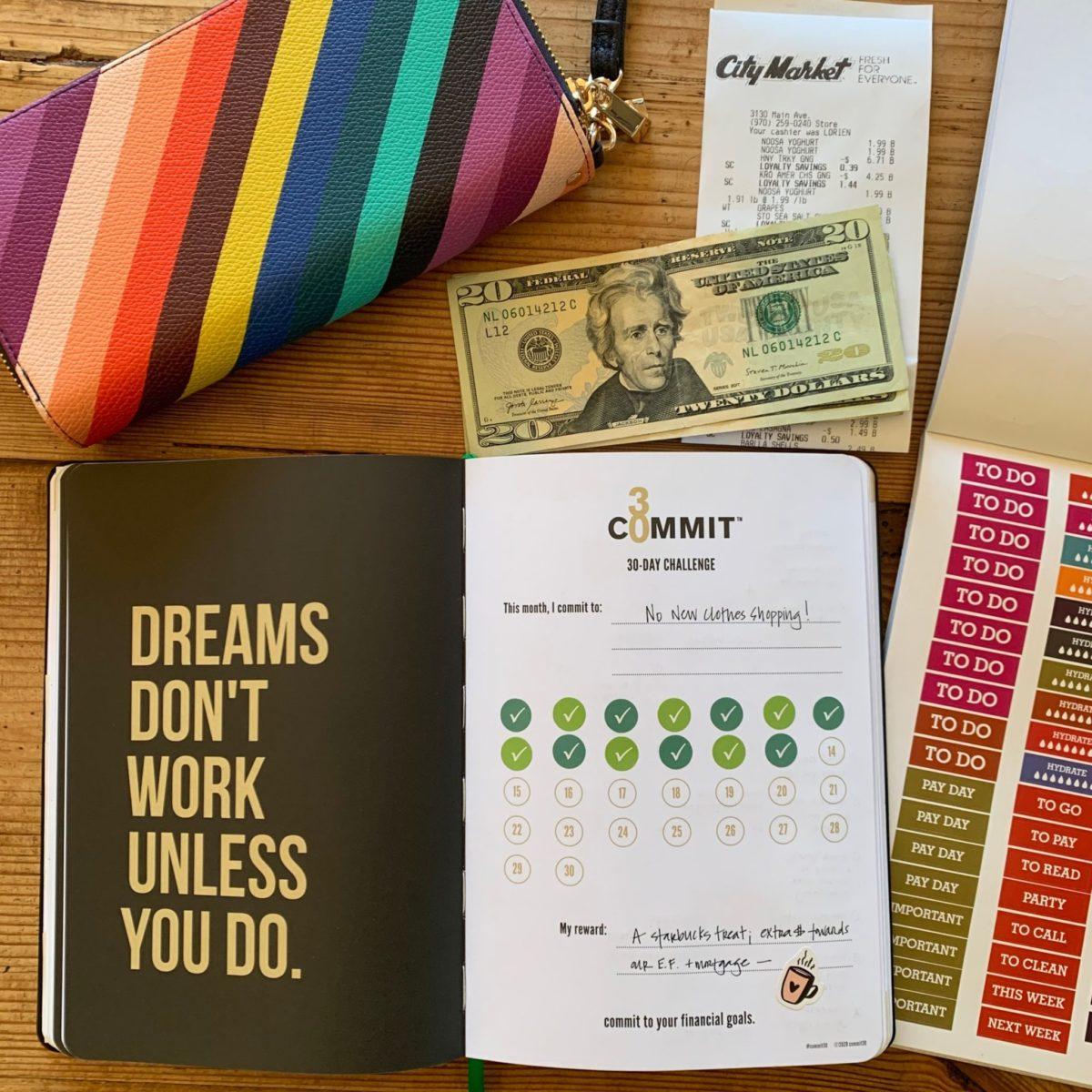 Crush Your Financial Goals - money planner from commit30