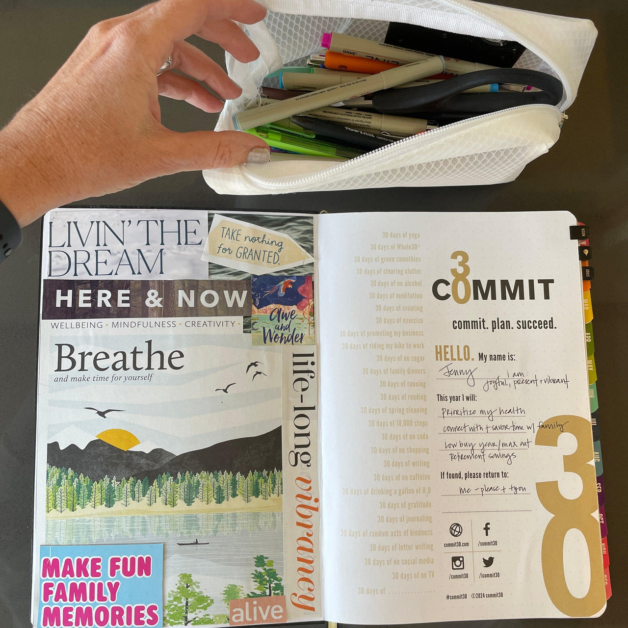 Quarter 1 Goal Review Tips Commit30