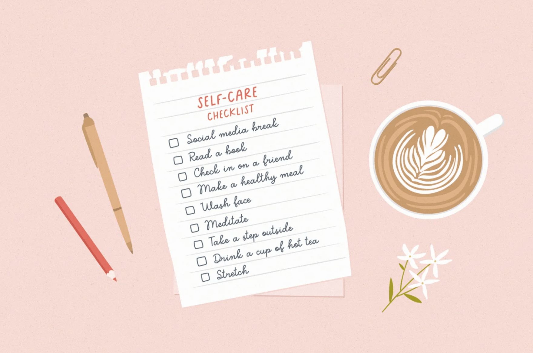 Here are some self care ideas