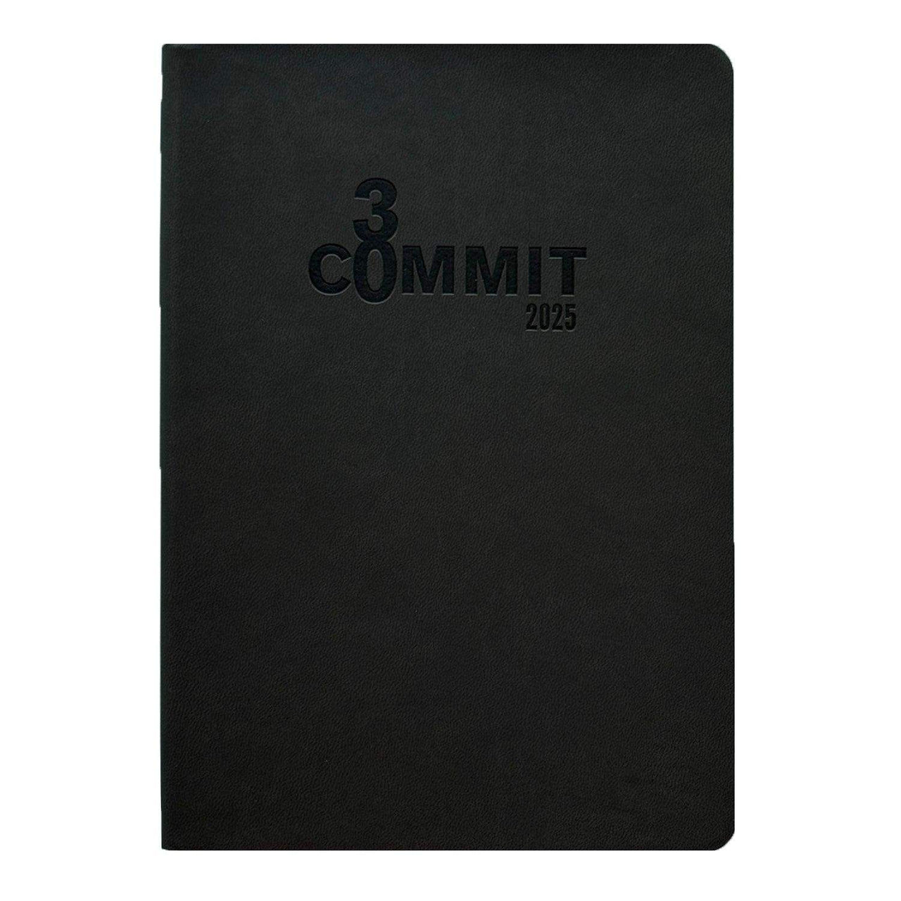 2025 Planner in black - Daily, weekly, monthly planners from Commit30