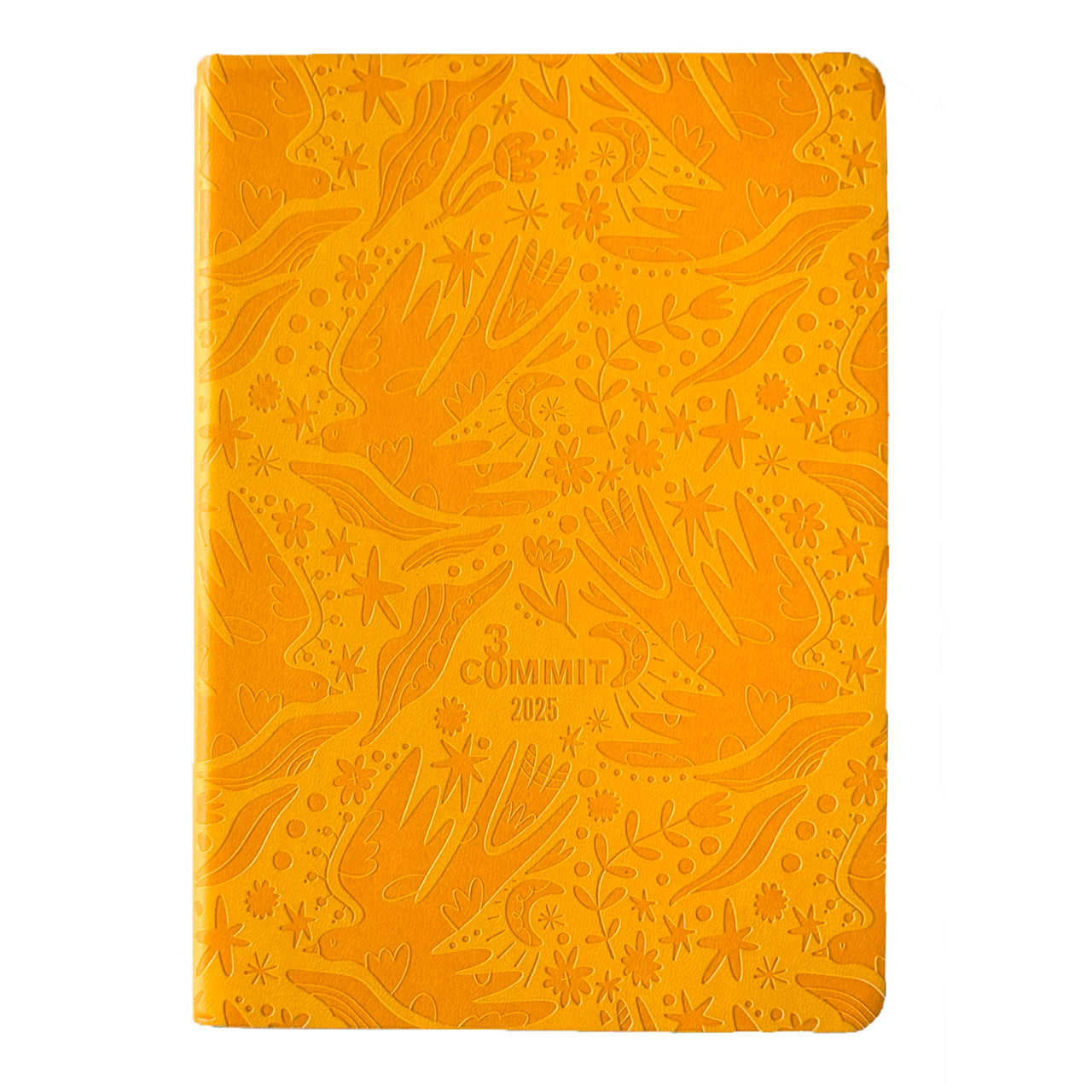 2025 Planner in yellow - Daily, weekly, monthly planners from Commit30