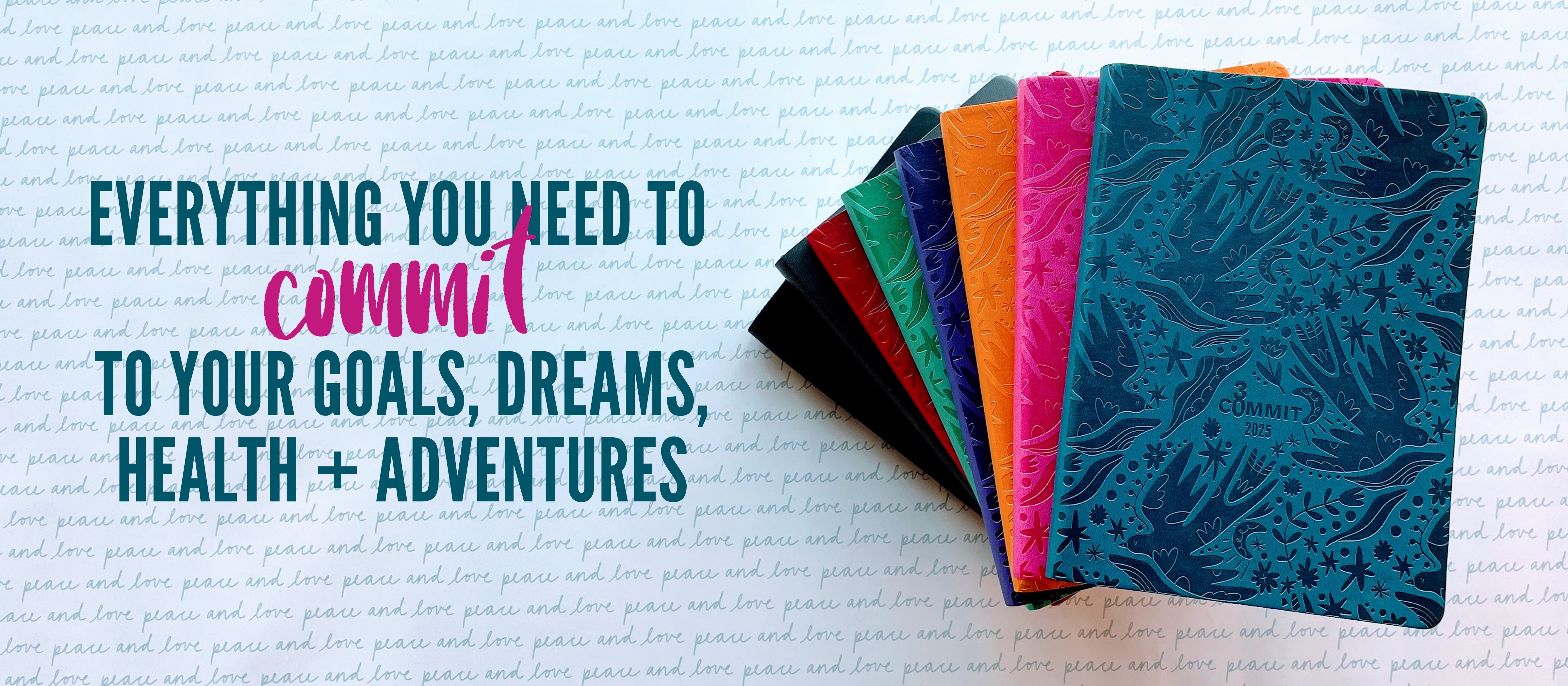 Commit 30 2025 Planners - Write it down, make it happen! | Commit30 Planners