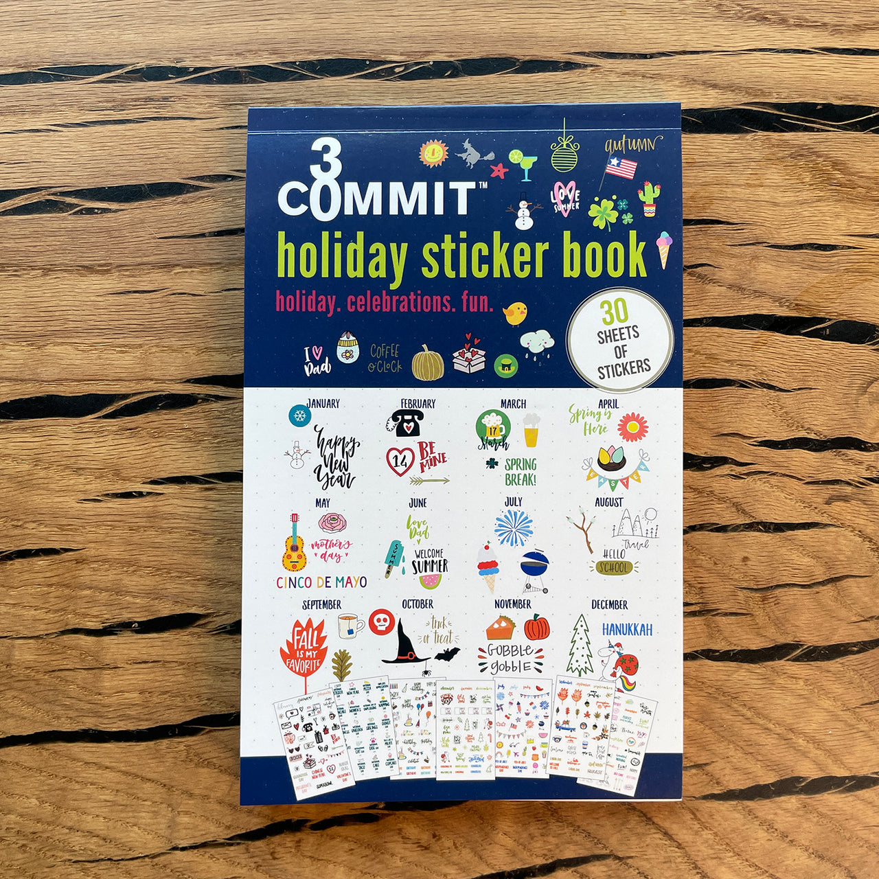 Holiday Sticker Book