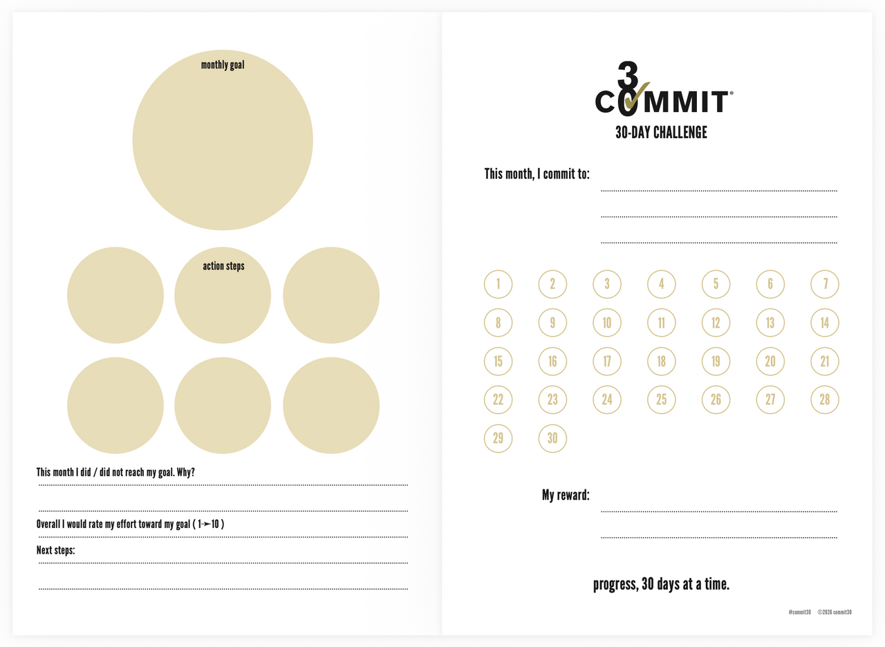 Monthly Planner - Printable PDF