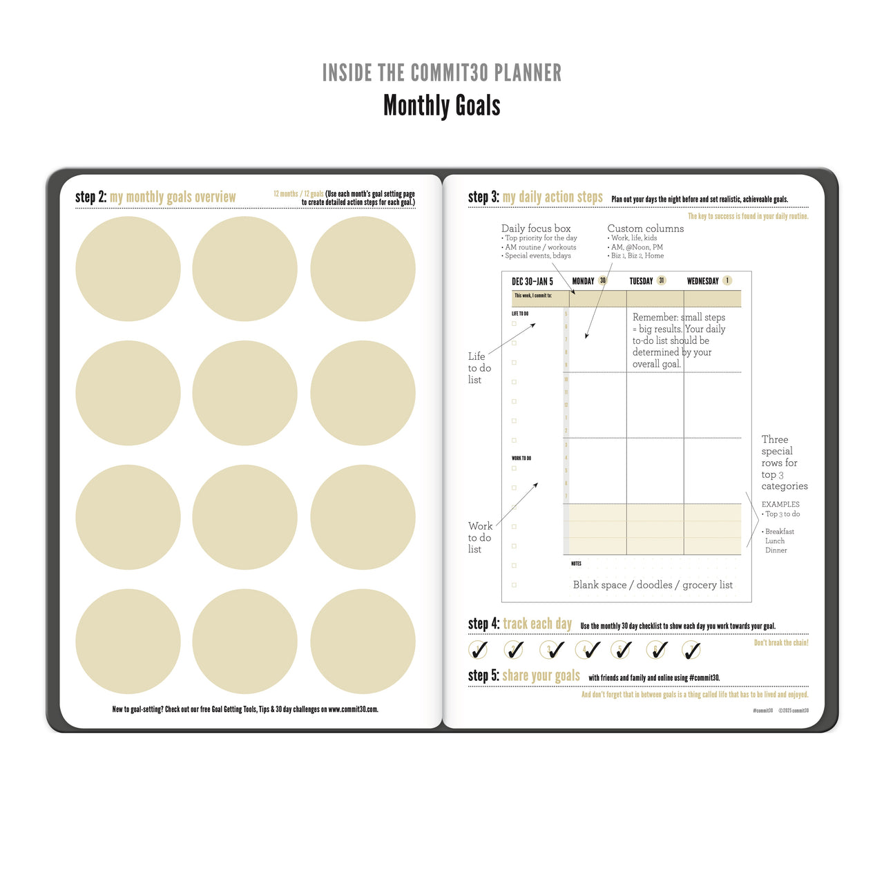 2025 Weekly Day Planner