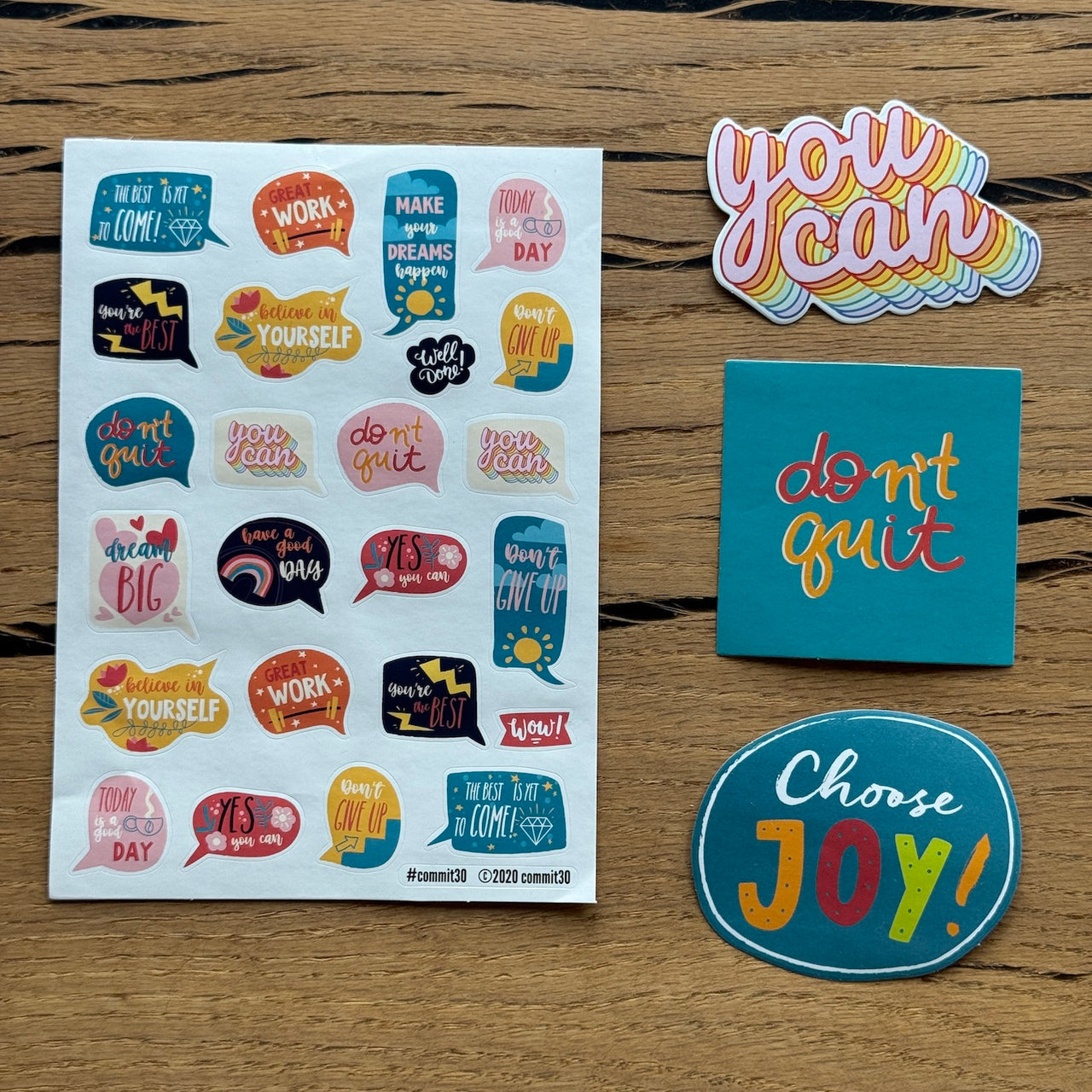 Limited Edition Stickers - Motivate