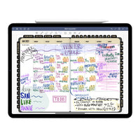 Thumbnail for 2023 Digital Planner Weekly View