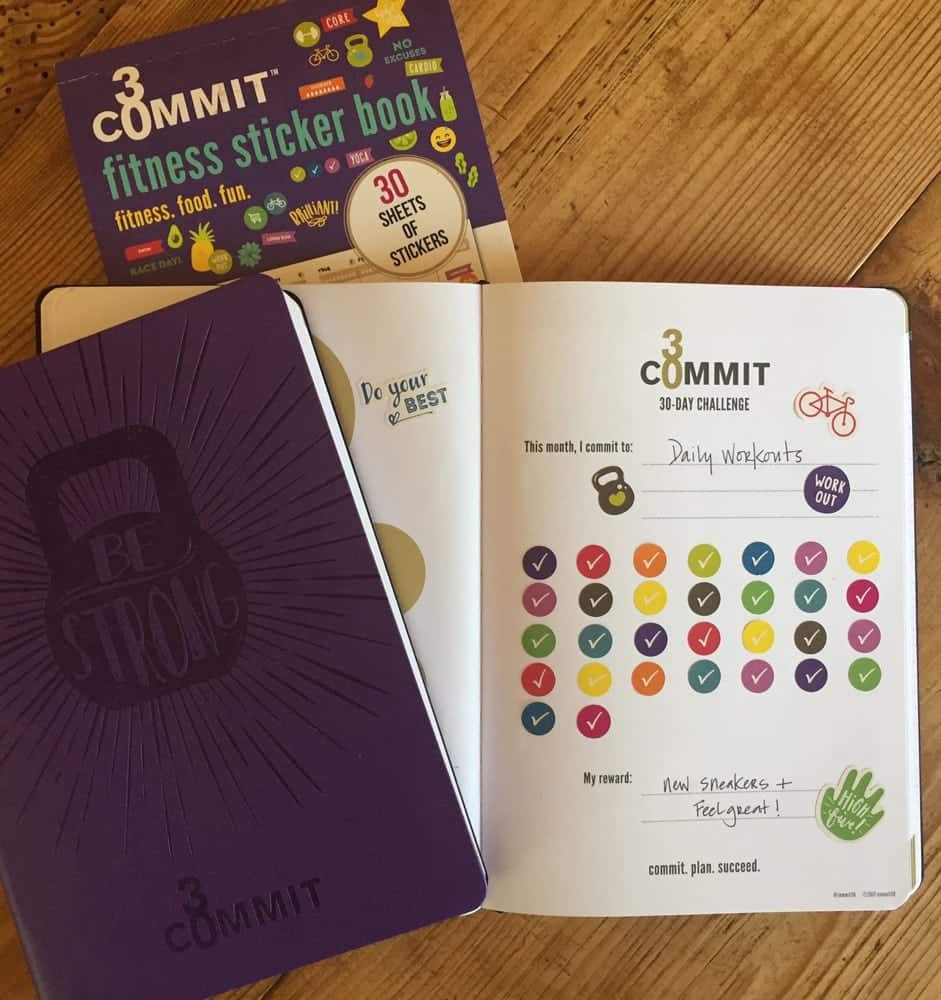 Fitness Sticker Book for your Fitness Journal