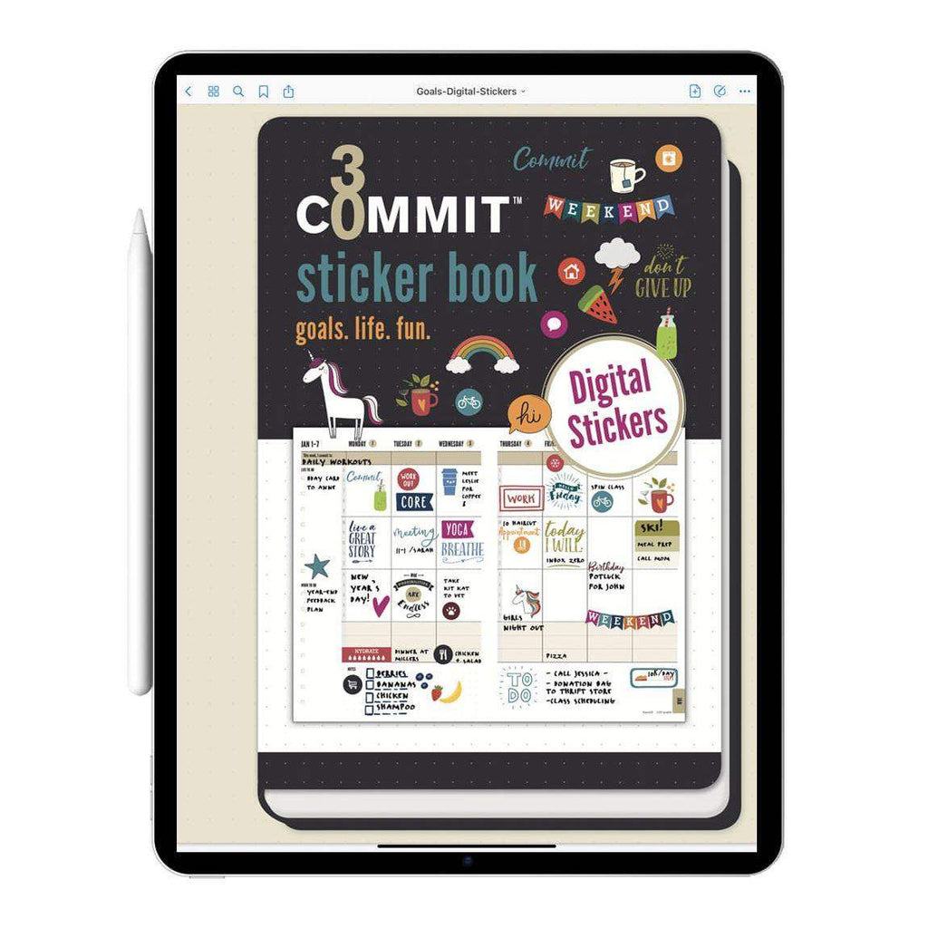 2024 Digital Planner for iPad & GoodNotes Commit30